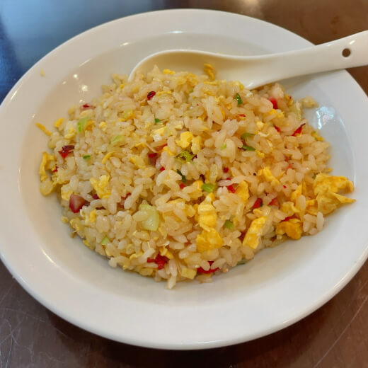 海南飯店　半炒飯